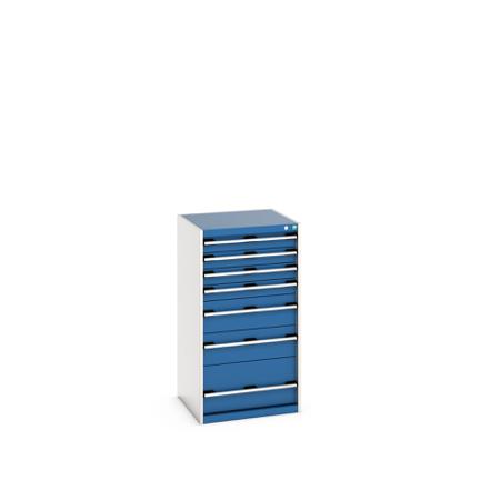 40019069-11V Bott 7 Cabinet, Steel, 1200mm x 650mm x 650mm, Blue