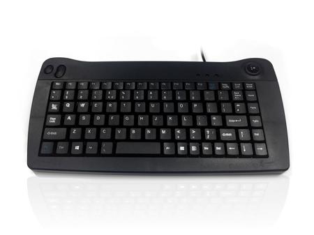 KYBAC5010-USBBLK Ceratech  Wired USB Compact Keyboard, QWERTY (UK), Black