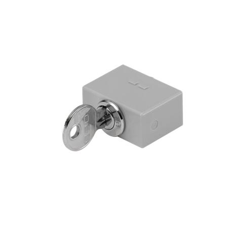 03-980.1 Indicator Lens Rectangle Style, Grey, 37.5 Long