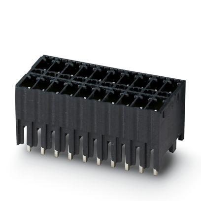 1952814 Phoenix Contact Straight Solder PCB Header, 10 Contact(s), 3.5 mm Pitch, 2 Row, Shrouded