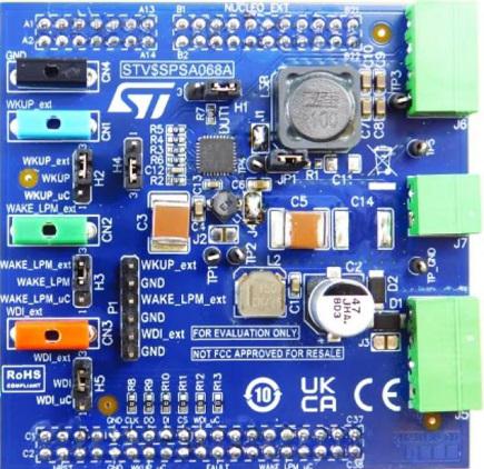 STEVAL-SPSA068 STMicroelectronics Voltage Regulator Evaluation Board