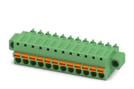 1851339 Phoenix Contact, 3.81mm Pitch, FK-MCP 1.5/12-STF-3.81, 12 Way, , Pluggable Terminal Block, Plug, Cable Mount, Spring