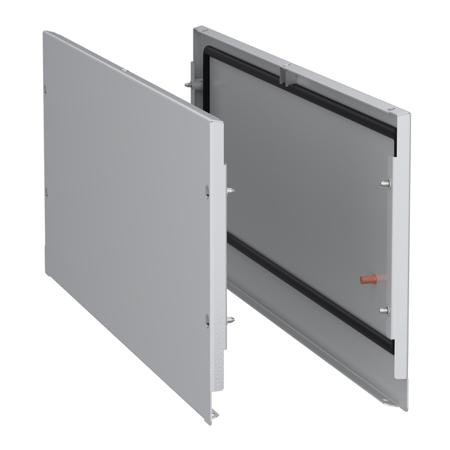 NSYSPBCN38 Schneider Electric PanelSeT SFN Accessoires Series RAL 7035 Grey Steel Side Panel, 300mm H, 800mm W, 800mm D, for Use