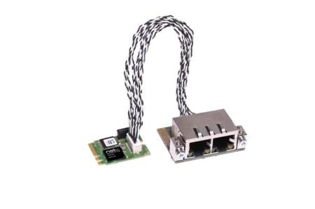 CIFX M223090AE-RE\F Hilscher 2 Port PCI Express M.2 RJ45 Network Card, 100Mbit/s