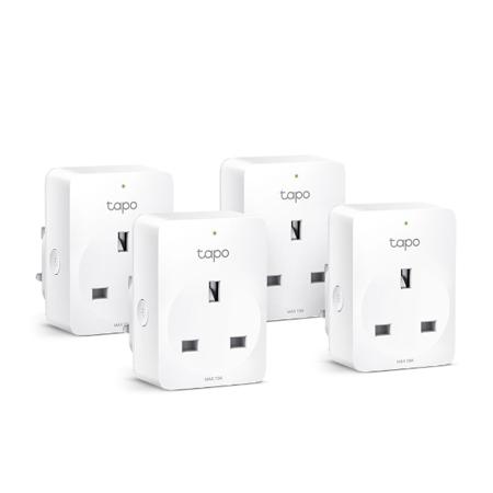 Tapo P100(4-pack) TP-Link Smart Plug, 100 → 240 V ac