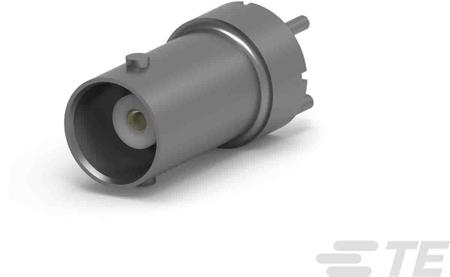 5413969-2 TE Connectivity Straight 50Ω Through Hole BNC Connector, jack Tin