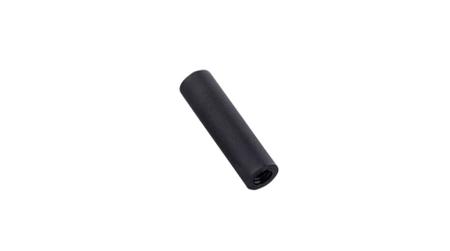 RND-610-00376 ROUND SPACER, THREADED POM 5MM BLACK