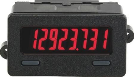 CUB7TCR0 Red Lion Hour Counter, 8 digits, LCD, Plug In Connection, 28 V dc