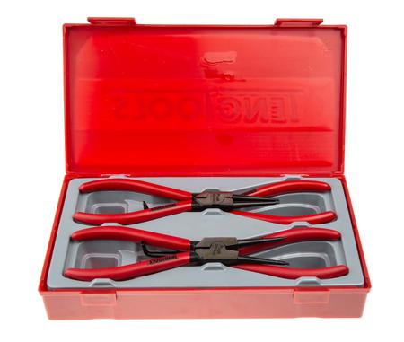 TT474-7 Teng Tools 4 Piece Chrome Vanadium Steel Plier Set