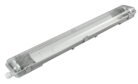 360-072 RS PRO 2 → 10W LED Batten Light, 2 Lamp, 656mm Long, IP65