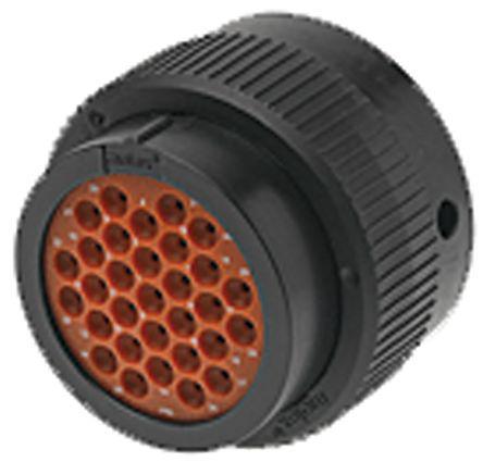 84505-0001 Molex 84505 Series, 31 Pole Panel Mount Connector Plug, with Male Contacts, IP67