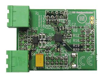 NCN5150QFNGEVB onsemi 6 unit loads, Evaluation Board, Wired M-BUS Slave Transceiver NCN5150 Evaluation Kit for Two-Wire Meter Bus
