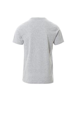 001576-0252-13001-XS Payperwear Grey 7% Viscose, 93% Cotton Short Sleeve T-Shirt, UK- XS, EUR- XS