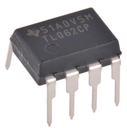 TL062CP Texas Instruments, Operational Amplifier, 1 MHz, 8-Pin 15 V PDIP