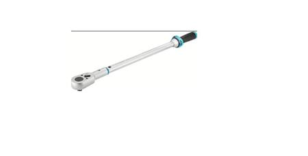 5143-3CT HAZET  Torque Wrench, 100 to 400 Nm, 1/2 in Drive, Square Drive, 435 mm Overall