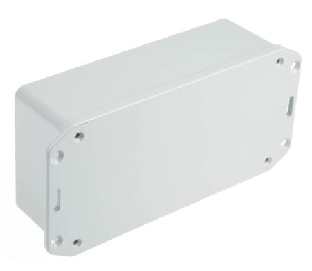 153-3695 ABS Enclosure, IP65, Flanged, 135.8 x 64.55 x 31.5mm