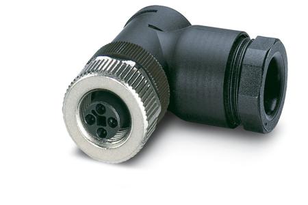 1408989 Phoenix Contact Circular Connector, 4 Contacts, M12 Connector, Socket, Female, IP67, SACC Series