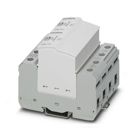 2905416 Phoenix Contact 2 Phase Surge Protector, 50kA, DIN Rail Mount