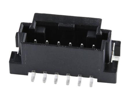 560020-0621 Molex 560020 Series Vertical Surface Mount PCB Header, 6 Contact(s), 2 mm Pitch, 1 Row, Unshrouded
