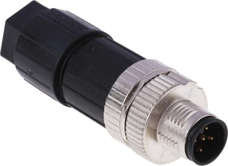 1424649 Phoenix Contact Circular Connector, 5 Contacts, Cable, M12 Connector, Socket, Male, IP65, IP67, SACC Series