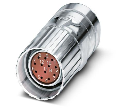 1619633 Phoenix Contact Circular Connector, 12 Contacts, Cable, M23 Connector, Socket, Female, IP67