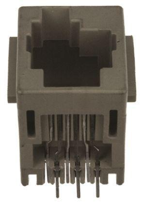 5554990-1 TE Connectivity Cat3 6P6C Straight Through Hole UTP RJ25 Modular Jack Connector