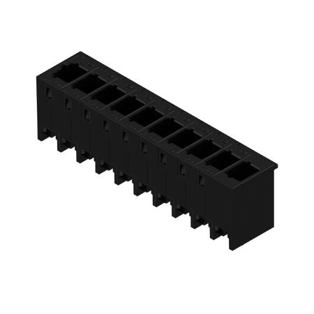 8000072456 Weidmüller  Series Straight Plug-In PCB Socket, 10-Contact, 1-Row, 5mm Pitch, Push In Termination