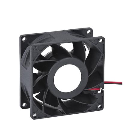255-7303 RS PRO Axial Fan, 24 V dc, DC Operation, 1.51m³/min, 4.8W, 230mA Max, 80 x 80 x 25mm