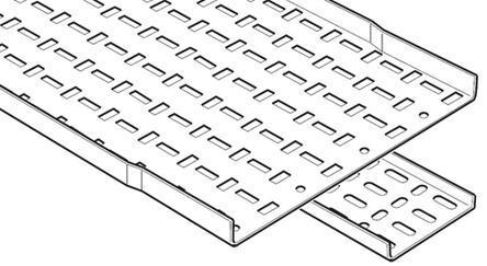 SSL100S Legrand Light Duty Tray Cable Tray, Stainless Steel 3m x 100 mm x 12mm