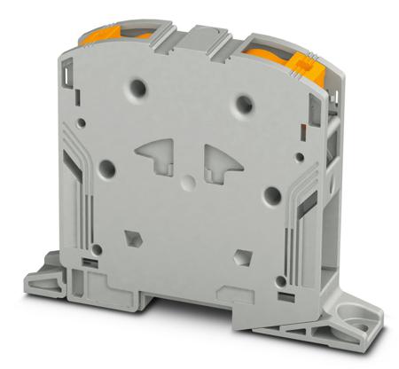 3260133 Phoenix Contact  PTPOWER 95-F Series Grey, 95mm², Single-Level, Push In Termination