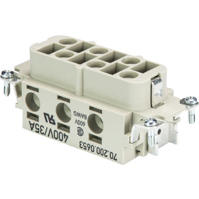 70-200-0653-0 Wieland Insert, 35A, Female, 70 Series, 6 Contacts