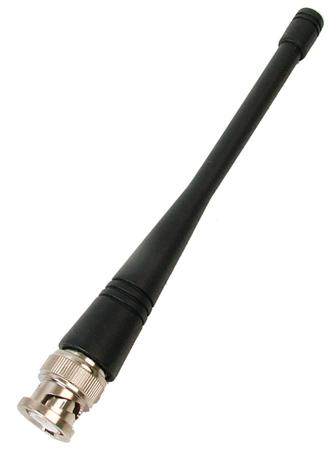 DELTA12A/x/BNCM/S/S/17 Siretta  Whip Omnidirectional Antenna with BNC Connector, ISM Band