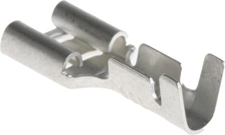 51-943.1 EAO 51 Series Uninsulated Female Spade Connector, 2.8 x 0.51mm Tab Size