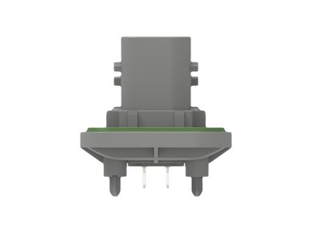 2-2377473-1 TE Connectivity 2-23774 Series Vertical Panel Mount PCB Header, 4 Contact(s), 6mm Pitch, 2 Row(s), Shrouded