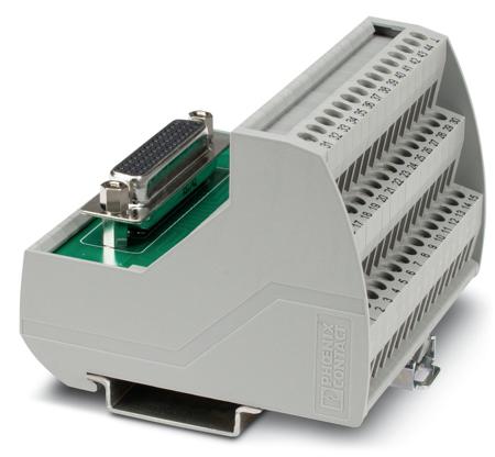 2322427 Phoenix Contact 44-Contact Female Interface Module, D-sub Connector, DIN Rail Mount, 1A