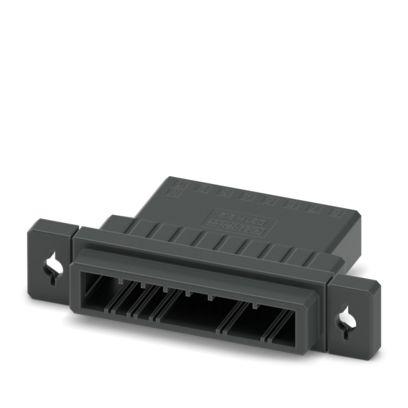 1341137 Phoenix Contact, 3.81mm Pitch, 8 Way, , Pluggable Terminal Block, Feed Through Plug, Flange Mount, Snap In Termination,