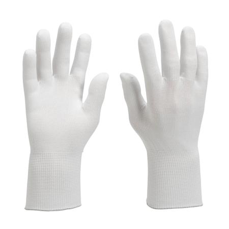 38719 Kimberly Clark G35 White Nylon General Purpose Gloves, Size 9, Large, Seamless Nylon Coating