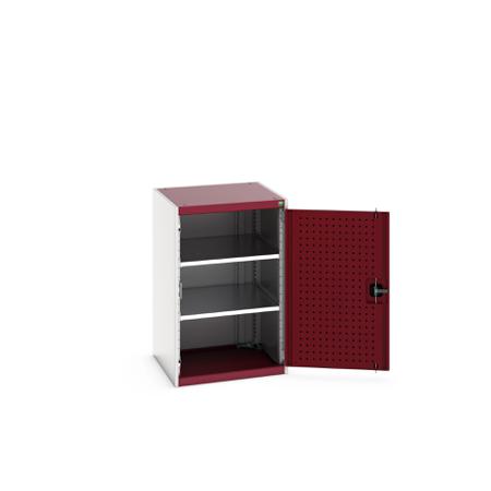 40019121-24V Bott 2 Door Sheet Steel Floor Standing Cupboard, 650 X 650 X 1000mm
