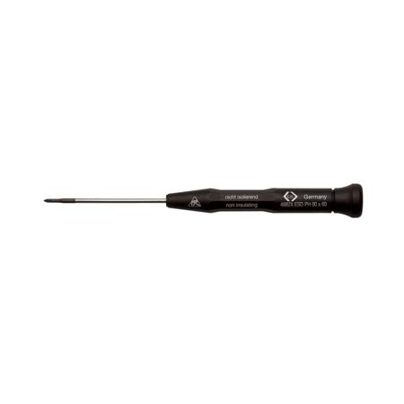 T4882X1 ESD CK Phillips  Screwdriver, PH1 Tip, 80 mm Blade, 177 mm Overall
