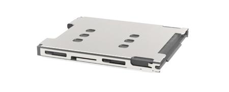 FMS006-3710 Yamaichi 6 Way Push/Push SIM Card Connector