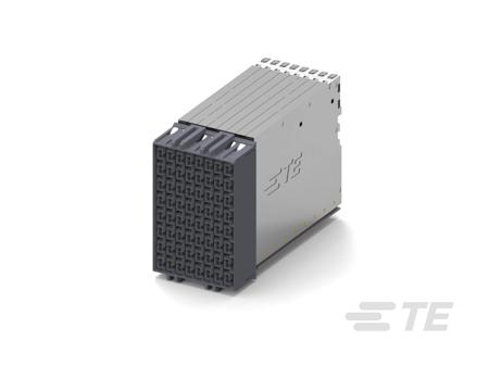 2274730-1 TE Connectivity, 22747 2.5mm Pitch Connector Backplane Connector, Receptacle, Right Angle, 8 Column, 4 Row, 64 Way,