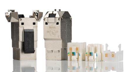 RVAMJKSME-B24 Belden REVConnect Series Female RJ45 Connector, Cable Mount, Cat6a, STP Shield Straight 1 Port