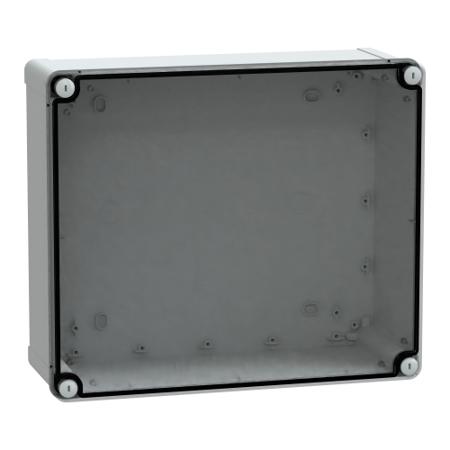 NSYTBP342912T Schneider Electric PanelSeT Series Polycarbonate Wall Box, IP66, 341 mm x 291 mm x 128mm