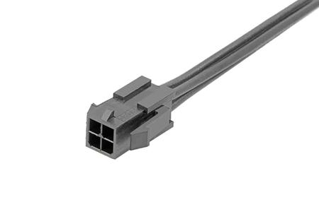 2147581041 Molex 4 Way Male Micro-Fit 3.0 Unterminated Wire to Board Cable, 150mm