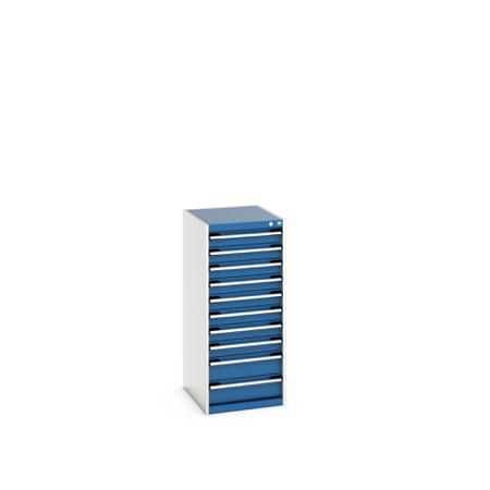 40018073-11V Bott 10 Cabinet, Steel, 1200mm x 650mm x 525mm, Blue