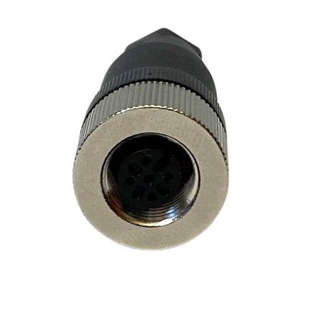 31301 Sunnex Equipment AB Industrial Circular Connectors, 4 Contacts, Thread Mount, M12 Connector, Female, 313 Series