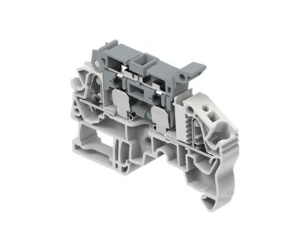 1SNK708413R0000 Entrelec 1SNK7084 Series Modular Terminal Block, 0.5 – 6mm², 1-Level, Spring Termination, Fused