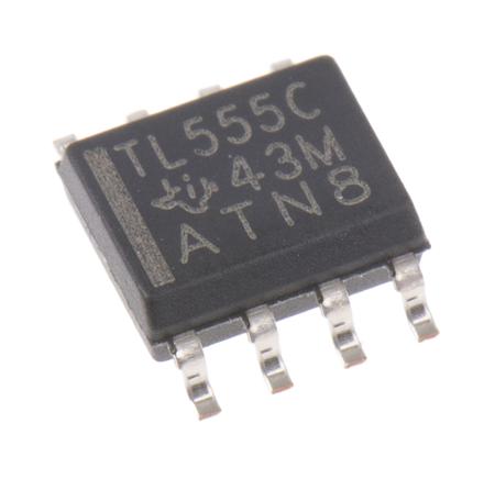 TLC555CD Texas Instruments , Timer Circuit 2MHz, 8-Pin SOIC