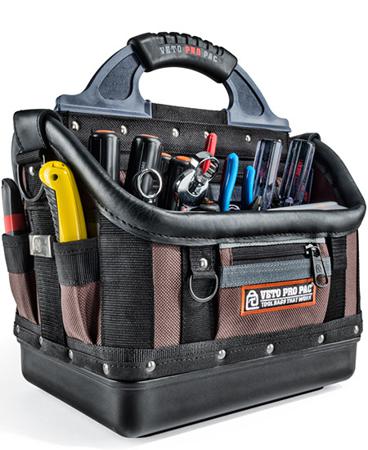 AX3509 Veto Pro Pac Polypropylene (Base) Tool Bag with Shoulder Strap 12in x 16in x 12in