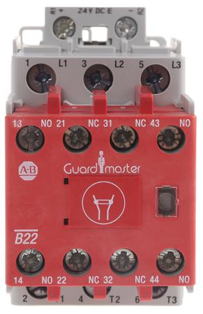 100S-C37EJ22C 100S-C 3P Safety Relays, 24 V dc, 37 A, 690 V ac